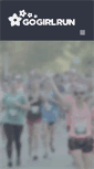 Mobile Screenshot of gogirlrun.com